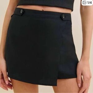 NWT Reformation Clover Linen Micro Skort in Size 10